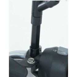 1068606-MR0003BK : Rialzi per specchietti retrovisori R&G Racing universali Yamaha MT07