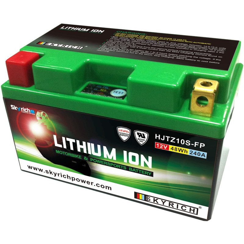 1079096-HJTZ10S-FP : Skyrich Lithium-Ionen-Batterie LTZ10S Yamaha MT07