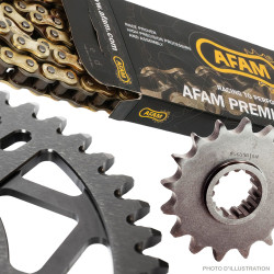 3033346-48013122 : AFAM Super Reinforced Chain Kit - Ultra-Light Sprocket Yamaha MT07