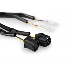 PACK2-SUP-PLAQUE-MT07 : Kit completo soporte de matrícula Puig 2021-2025 Yamaha MT07