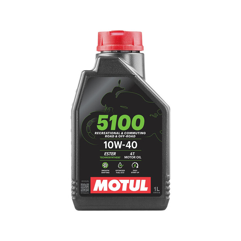 104066 : Aceite Motul 4T 5100 10W40 Yamaha MT07