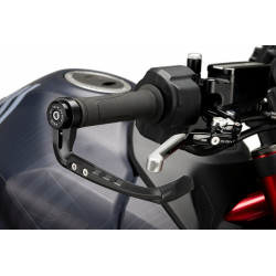 21993N+21994N+3800N+3800N : Raw Puig 2025 Brake and Clutch Lever Guards Yamaha MT07
