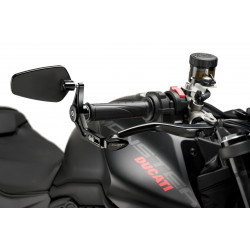21440N+21441N+3800N+3800N : Protecciones de palancas de freno y embrague con espejos retrovisores Pro Puig 2025 Yamaha MT07