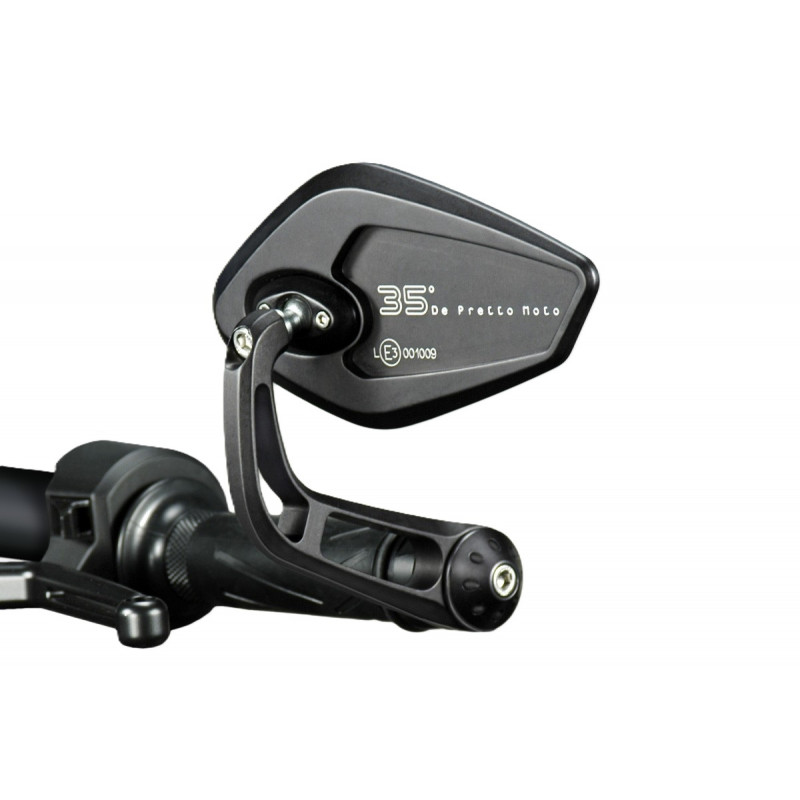 R-0957 : Revenge SS Handlebar End Mirrors De Pretto Moto 2021-2025 Yamaha MT07