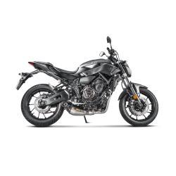 S-Y7R5-HEGEH : Impianto di scarico Racing Titanium Akrapovic 2017-2020 Yamaha MT07