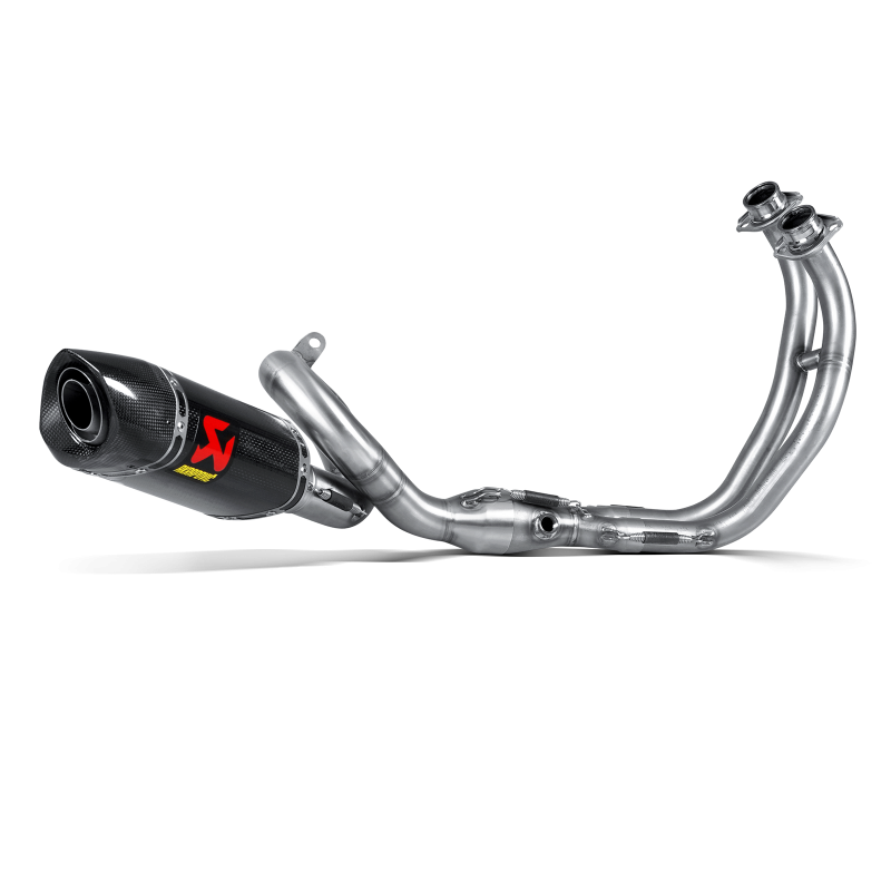 S-Y7R2-AFC : Akrapovic Racing-Auspuffanlage Kohlefaser 2017-2024 Yamaha MT07
