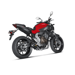 S-Y7R2-AFC : Akrapovic Racing-Auspuffanlage Kohlefaser 2017-2024 Yamaha MT07