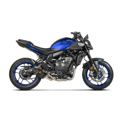 S-Y7R2-AFC/1 : Ligne d'échappement Racing Carbone Akrapovic 2017-2026 Yamaha MT-07