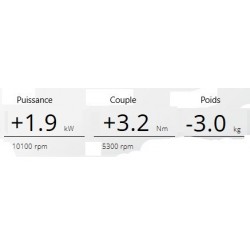 S-Y7R2-AFC/1 : Ligne d'échappement Racing Carbone Akrapovic 2017-2026 Yamaha MT-07