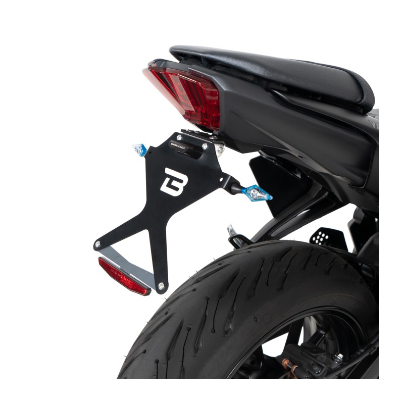 YMT7104-21+N1002+NCAT : Barracuda License Plate Holder 2021-2022 Yamaha MT07