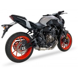 CY9262RB : Linea di scarico Race Xtrem Black RB IXIL 2017-2020 Yamaha MT07