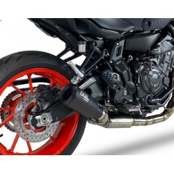 CY9262RB : Linea di scarico Race Xtrem Black RB IXIL 2017-2020 Yamaha MT07