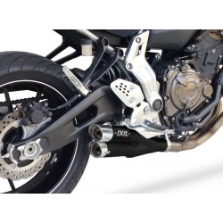 XY9362XB : Linea di scarico Dual Hyperlow IXIL 2017-2020 Yamaha MT07