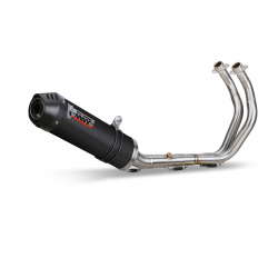 Y.044.L3C : Mivv Oval Exhaust Line 2017-2024 Yamaha MT07