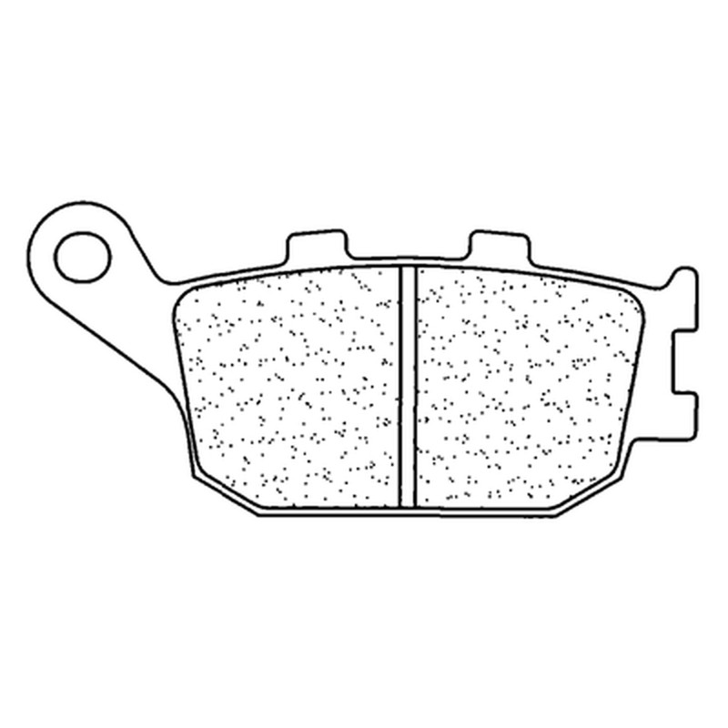 1034846-2296RX3 : Rear Road Brake Pads CL Brakes Yamaha MT-07