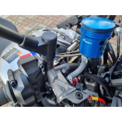 OBT007NER+OBT008NER : Lightech Brake Fluid Reservoir Yamaha MT07