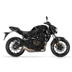 DYNAMIK21-NOIR-GRIS : Adesivi BurnOut Dynamik 2021-2025 Yamaha MT07