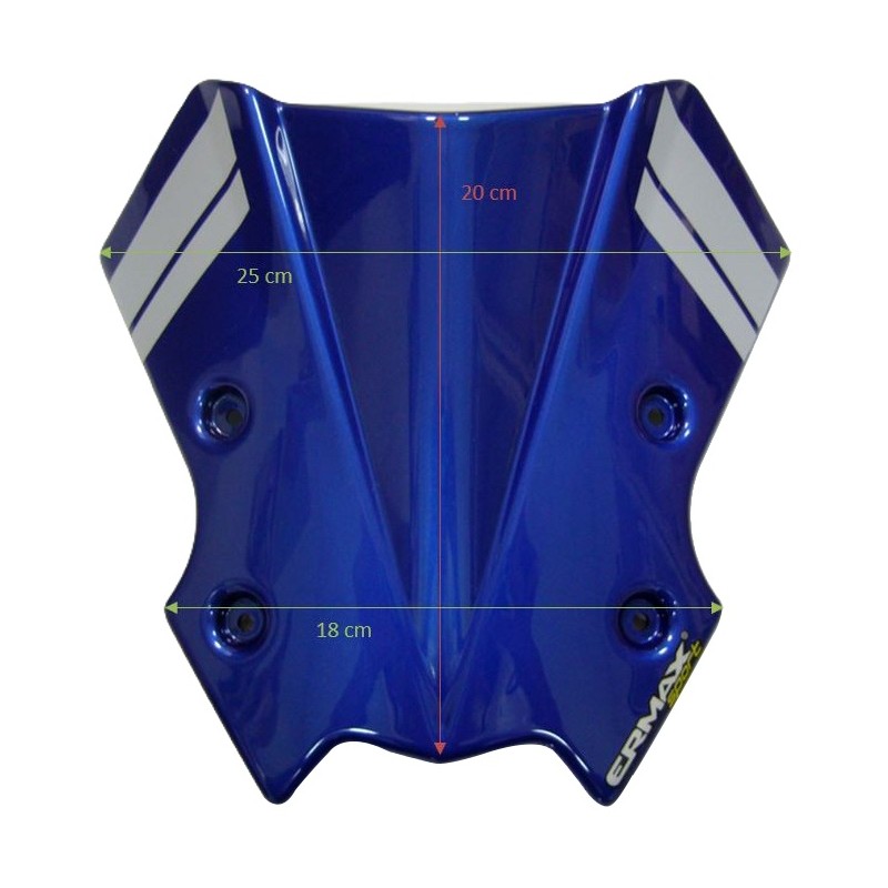1502Y97 : Carénage delantero Ermax 2021-2024 Yamaha MT-07