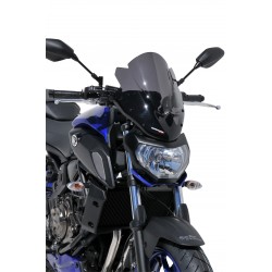 Deflettore Parabrezza Per Moto MT-07 / MT07 2021-2024 – Schermo Antivento Fumè (Color: GRAY)
