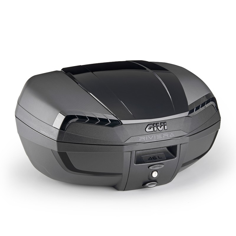 E46N2 : Givi E46 Riviera Monolock® Top Case Yamaha MT07 E46N2 : Givi E46 Riviera Monolock® Top Case Yamaha MT07