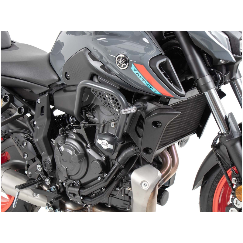 FS50145710005 : Protecciones para Carter Hepco-Becker con almohadillas de protección 2021-2024 Yamaha MT-07