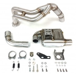 AY9264S : Línea de escape MK2 IXRACE 2021-2024 Yamaha MT07