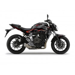 AIRLINE1 : Kit decalcomanie Airline Kutvek 2018-2020 Yamaha MT07