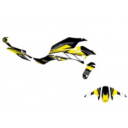 STEEL1 : Steel Kutvek Graphics Kit 2018-2020 Yamaha MT07