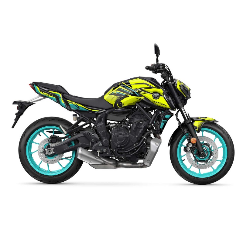 POSKA2 : Poska Kutvek Sticker Kit 2021-2024 Yamaha MT07 POSKA2 : Poska Kutvek Sticker Kit 2021-2024 Yamaha MT07