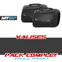 PACK1-JUNIORFLASH40 : Hepco-Becker Junior Flash 40LT Luggage Set 2018-2020 Yamaha MT07
