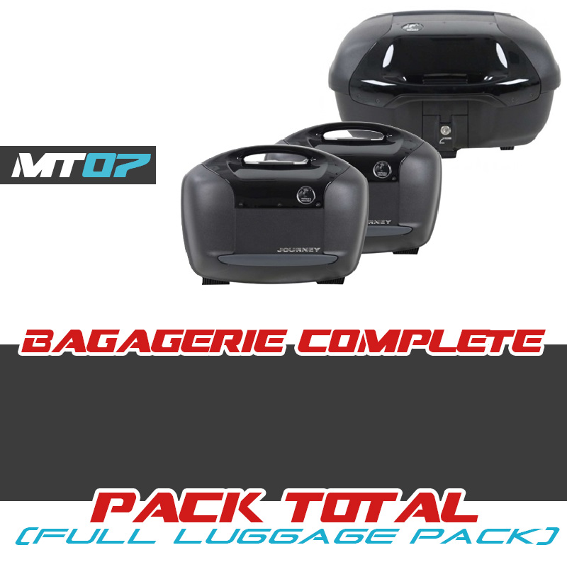 PACKCOMPLET1-JOURNEY42 : Complete Package Journey TC 42 + Hepco-Becker Cases 2018-2020 Yamaha MT07