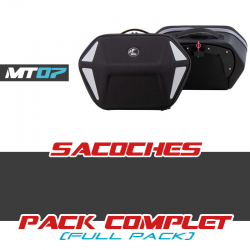 PACK1-NEO : Royster Neo Saddlebag Pack Hepco-Becker 2018-2020 Yamaha MT07