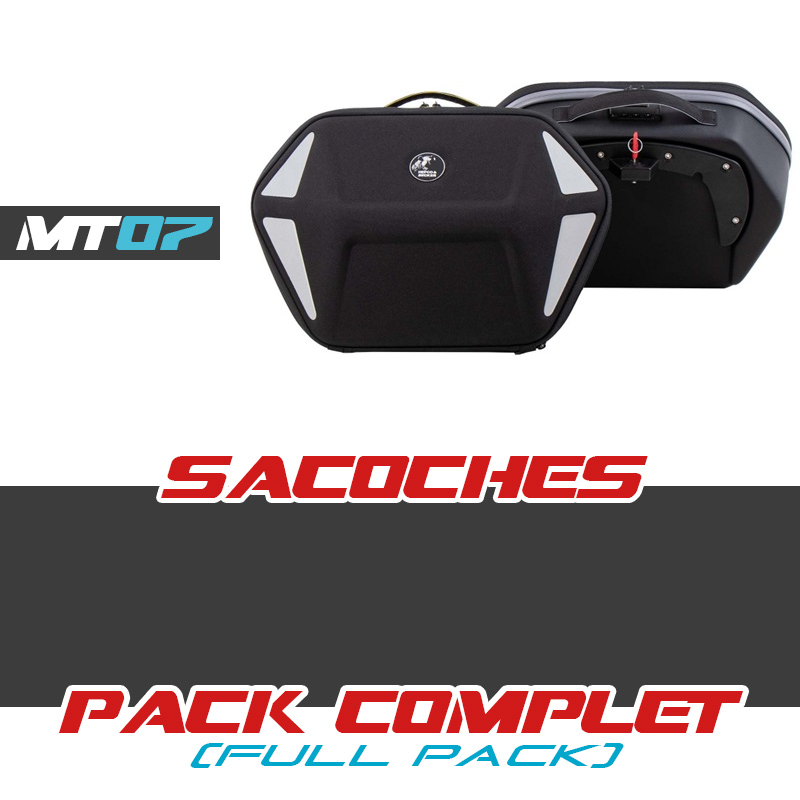 PACK2-NEO : Royster Néo Side Bag Pack Hepco-Becker 2021-2024 Yamaha MT07