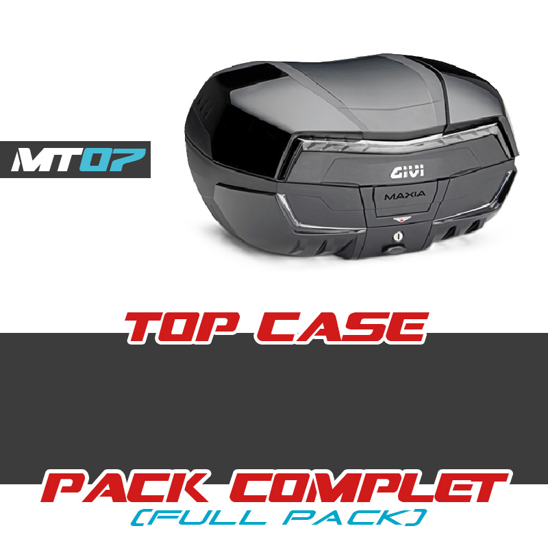 PACK-V58NNTB-2140FZ : Givi V58 Maxia5 Top Case Pack Yamaha MT07