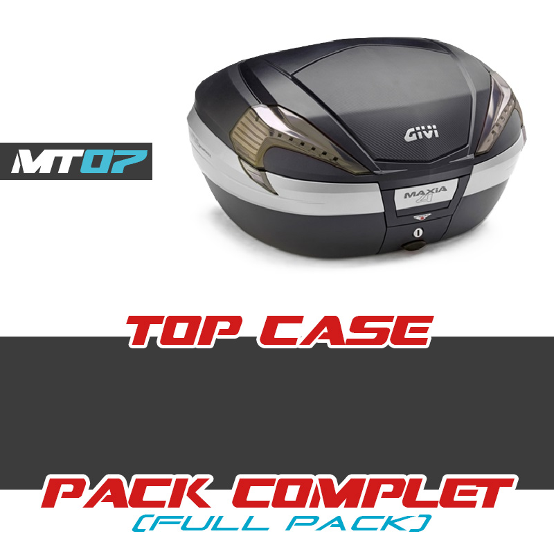 PACK-V56NNT-2140FZ : Givi V56 Maxia4 Top Case Pack 2017-2020 Yamaha MT07
