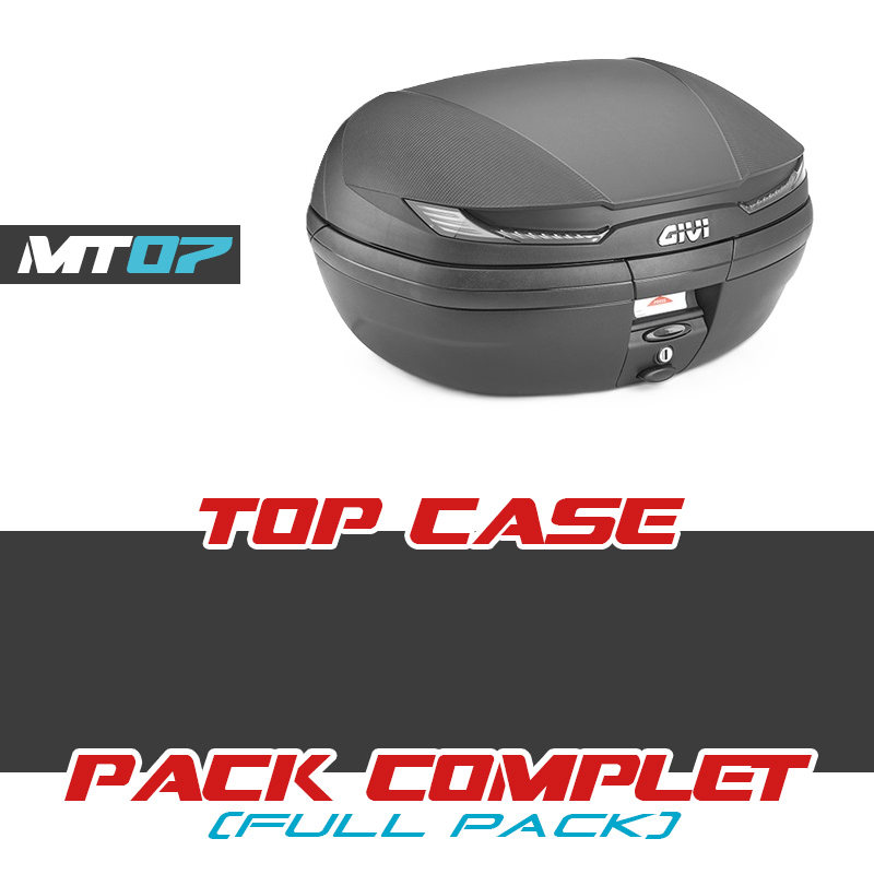 PACK-V45NT-2140FZ : Givi V45 Arena Top Case Pack Yamaha MT07