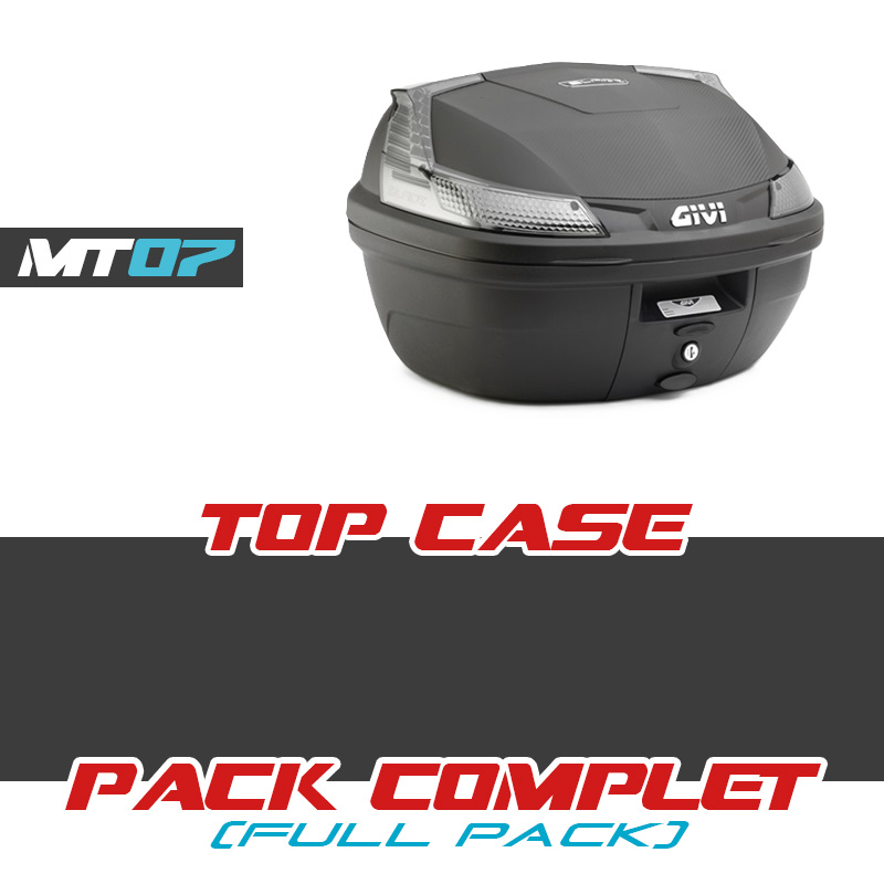 PACK-B37NT-2140FZ : Givi B37 Blade Top Case Pack Yamaha MT07