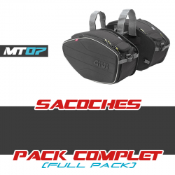 PACK-EA101C-TE2140 : Givi saddlebag pack Yamaha MT07