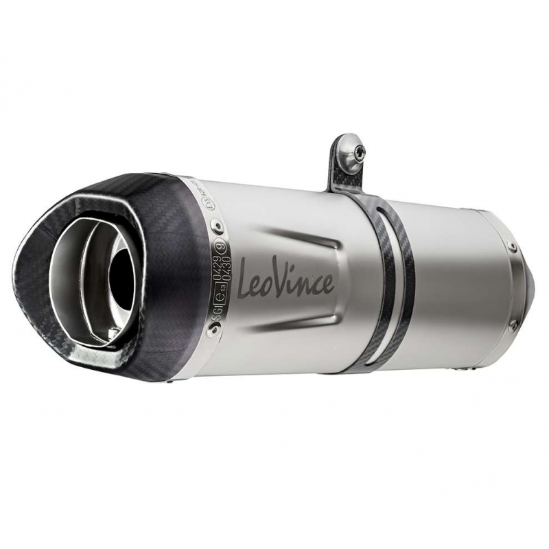 14360EK : LeoVince LV One EVO Approved Exhaust System 2021-2024 Yamaha MT07