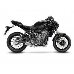 14360EK : LeoVince LV One EVO Approved Exhaust System 2021-2024 Yamaha MT07