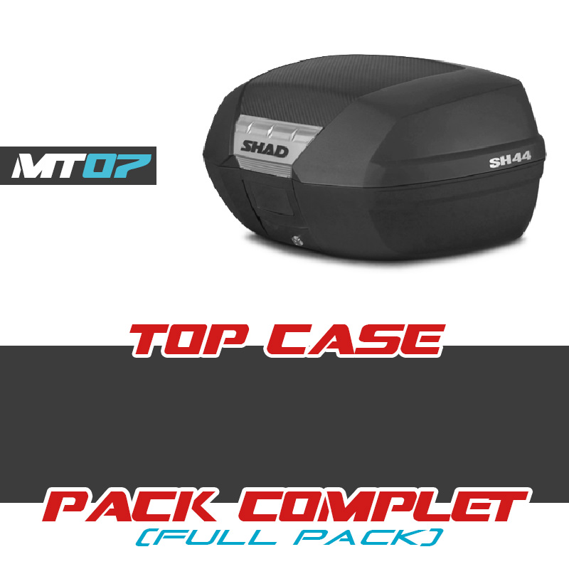 PACK-SH44-MT07 : Shad SH44 Top Case Pack Yamaha MT07