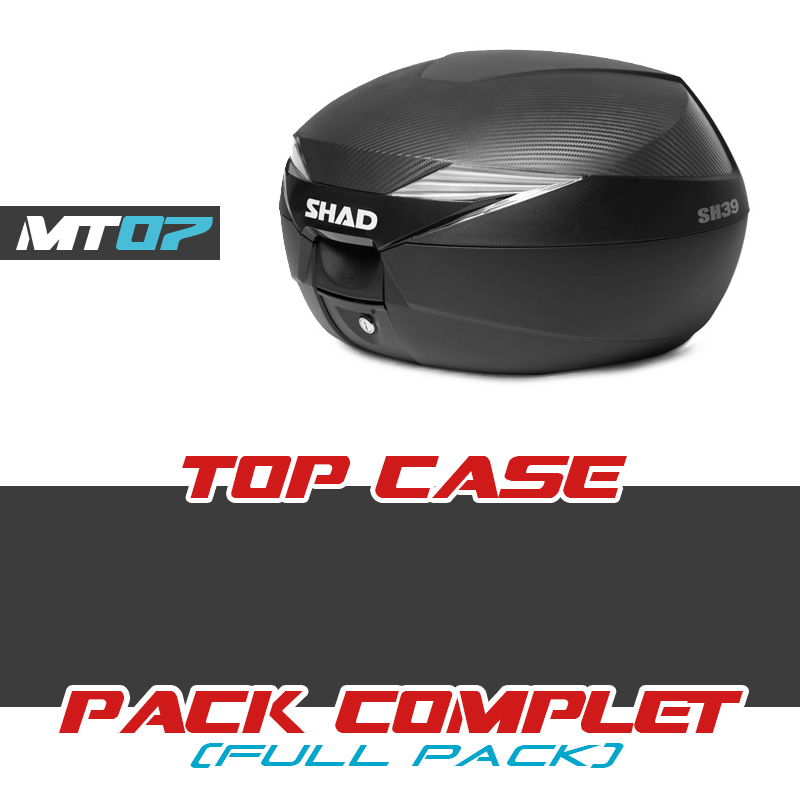 PACK-SH39-MT07 : Shad SH39 Top Case Pack Yamaha MT07