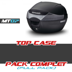 PACK-SH33-MT07 : Shad SH33 Top Case Pack Yamaha MT07
