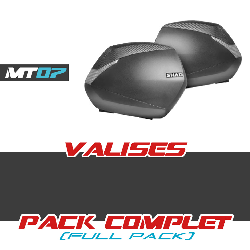 PACK-SH36-MT07 : Set valigie laterali Shad SH36 Yamaha MT07