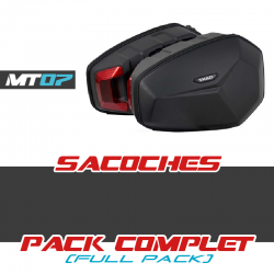 PACK-E48SR-MT07 : Shad Hard Shell E48SR Side Bag Pack Yamaha MT07