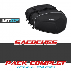 PACK-E48-MT07 : Expandable Side Bag Set E48 Shad Yamaha MT07