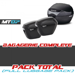 PACKCOMPLET-SH33-SH23-MT07 : Complete Shad Pack SH33+SH23 Yamaha MT07