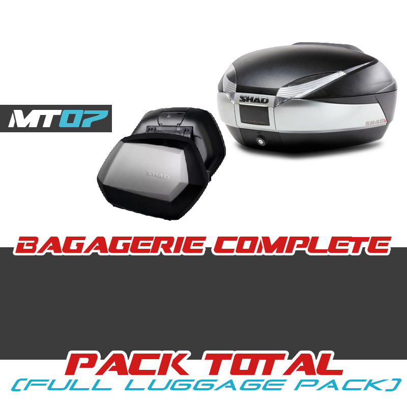 PACKCOMPLET-SH48-SH35-MT07 : Complete Set Shad SH48+SH35 Yamaha MT07