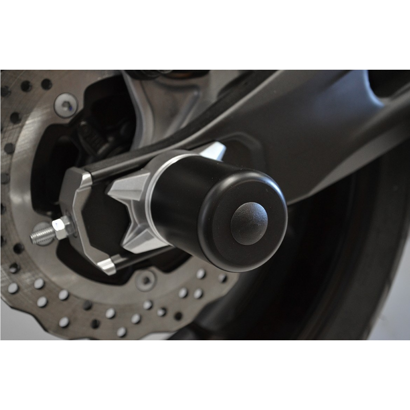 PRRY31 : Top Block Rear Wheel Axle Protector 2017-2020 Yamaha MT07
