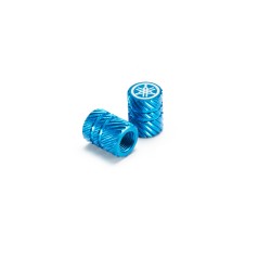 90338-W1018-BL : Yamaha Angled Knurling Valve Caps Yamaha MT07